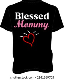 This Mother's day T-Shirt configuration ideal for any private or corporate use. 
All primary components are editable and adaptable.