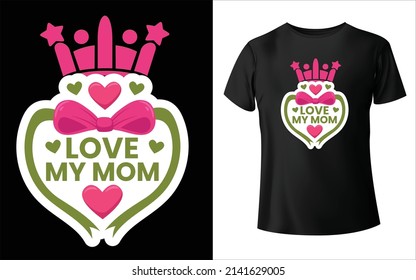 This Is Mother's Day T-Shirt Design