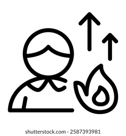 This Motivation icon is suitable for Business Motivation, Business Improvement, etc.