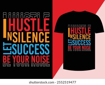 This motivational T-shirt features a bold and inspiring message, perfect for go-getters and dream chasers.