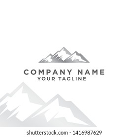 this is mountain logo design