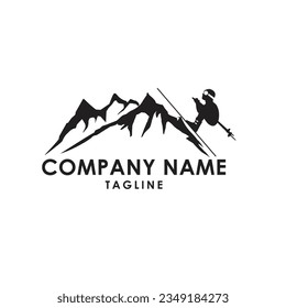 This is mountain logo design