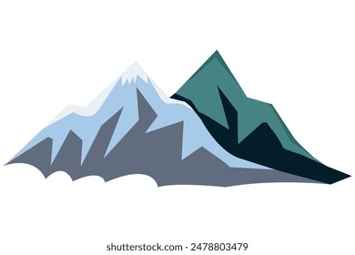 This is a mountain logo or image