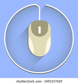 This mouse icon seems exclusive with inconspicuous colors and shadows that make it even better. You are very interested, just download it immediately.
