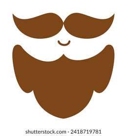 This Moustache icon is suitable for Mardi Gras carnival, Medieval, party, etc.