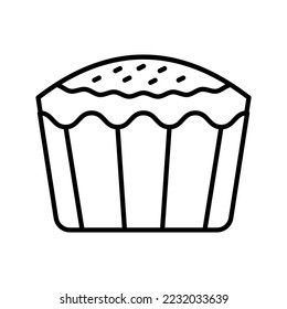 this is a muffin icon
icon with outline and pixel perfect style
this is one of the icons from the icon sets with Bakery theme