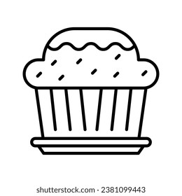 this is a muffin icon
icon with outline style and pixel perfect
this is one of the icons from the icon sets with Easter egg theme