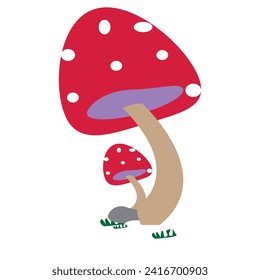 Esta es la ilustración de Mushroom adobe