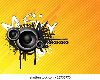 This is a music abstract design vector