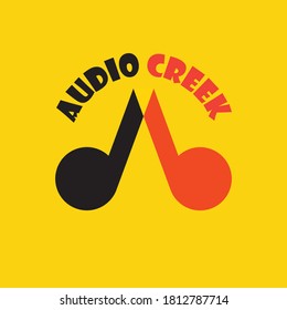 Este es el diseño del logo de la música