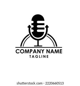 This is music logo design vector