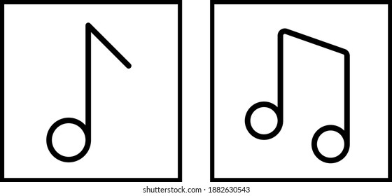 This musical scale icon can be used for various purposes 