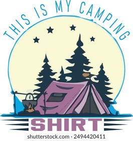 this is my camping shirt