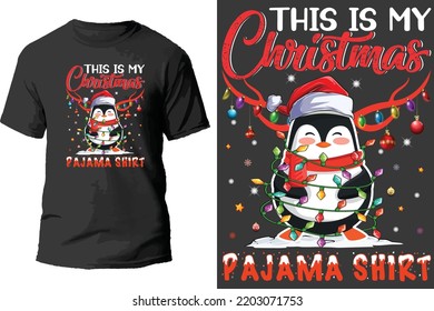 This is my christmas pajama shirt design.
