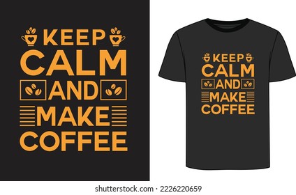 This is my coffee typography t shirt design.i hope coffee lover  can be chose it.