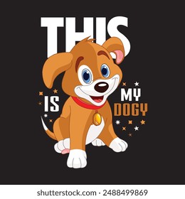 This is my dogy | Dog t-shirt design