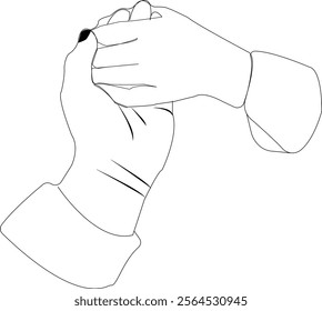 this is my and my friends hand