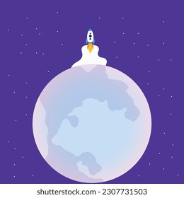 Este es mi objetivo, que es ir a la luna