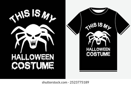 This is my Halloween Costume Halloween t shirt design