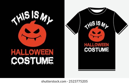 This is my Halloween Costume Halloween t shirt design