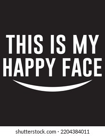 this is my happy face design