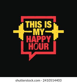 This is my happy hour tshirt design