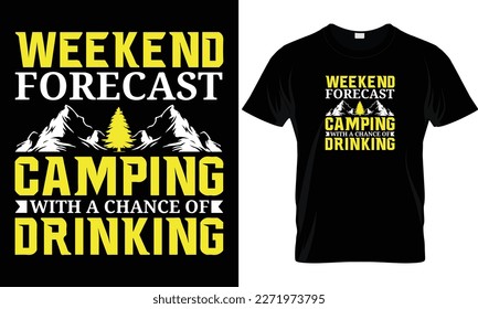 Das ist mein Wandert-T-Shirt-Design. Mountainbike-Illustration, Outdoor-Abenteuer . Vektorgrafik für T-Shirt und andere Verwendungen. Outdoor Adventure Inspiring Motivation Angebot. Vektorgrafik.