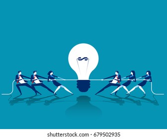 This my idea. Business and ideas. Concept business vector illustration.