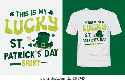 Das ist mein glückliches T-Shirt-Design von st.patricks