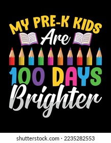 Este es mi nuevo diseño de camisetas de "100 días de escuela". Puede usar este diseño para camiseta, barba, almohada, sublimación o cualquier otro propósito que desee.