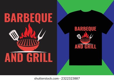 This is My New BBQ T-shirt Design Barbecue Vector. Printable Sublimation Design..