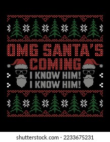 This is my new Christmas T Shirt Design. You can use this design for T Shirt, Mug, Pillow, Sublimation, or any other purpose you want.