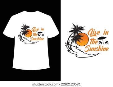 This is my new  "Summer" T-shirt design Vector. I am a creative T-shirt designer. so I can design any kind of t-shirt. Also, I assure you that You will get from me always creative output.
