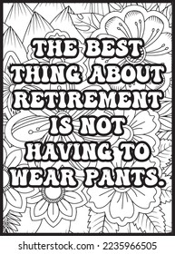 This is my Retirement Coloring Pages