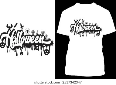 Este es mi diseño de camiseta de disfraz de halloween aterrador, día de Halloween, camiseta gráfica, diseño de camiseta de texto espeluznante, camiseta de Stay Spooky, camiseta divertida de Halloween, Vector gratis, diseño de camiseta de Halloween.