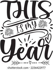 this is my year vector file