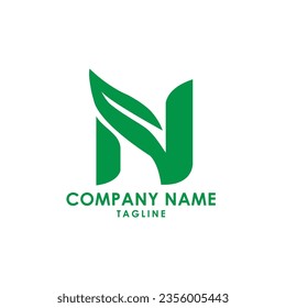 This is n typography fonts logo