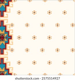 This new design showcases a traditional Uzbek ornament, drawing inspiration from the rich heritage of Turkic nomadic cultures. Featuring intricate geometric patterns, stylized animal and plant motifs