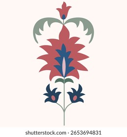 This new design showcases a traditional Uzbek ornament, drawing inspiration from the rich heritage of Turkic nomadic cultures. Featuring intricate geometric patterns, stylized animal and plant motifs