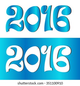 This is new year icon. 2016