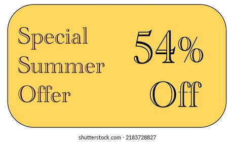 This is a nice gold coupon with special  summer offer