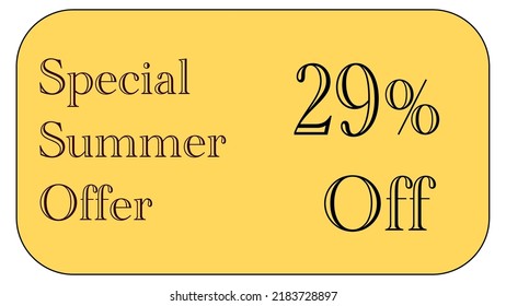This is a nice gold coupon with special  summer offer