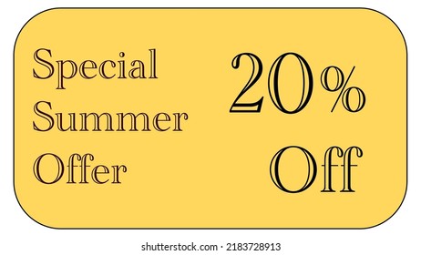 This is a nice gold coupon with special  summer offer