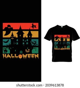 esta es una bonita camiseta de Halloween 