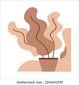 This nice and neat Blob Plant Corner is perfect and suitable for various design needs such as corporate promotion designs, id cards, infographics, social media posts, and others.
