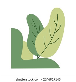 This nice and neat Blob Plant Corner is perfect and suitable for various design needs such as corporate promotion designs, id cards, infographics, social media posts, and others.