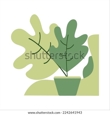 This nice and neat Blob Plant Corner is perfect and suitable for various design needs such as corporate promotion designs, id cards, infographics, social media posts, and others.