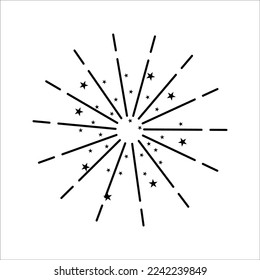 This nice and neat firework is highly compatible and suitable for various design needs like business presentations, corporate promotion designs, id cards, infographics, social media posts, and more.