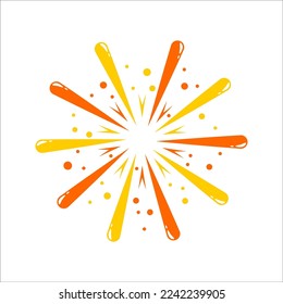 This nice and neat firework is highly compatible and suitable for various design needs like business presentations, corporate promotion designs, id cards, infographics, social media posts, and more.