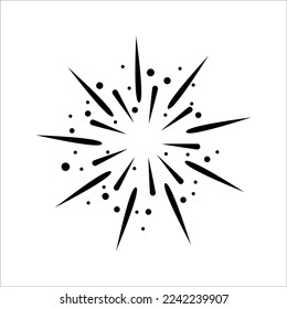 This nice and neat firework is highly compatible and suitable for various design needs like business presentations, corporate promotion designs, id cards, infographics, social media posts, and more.